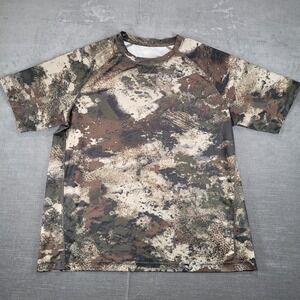 Cabelas Mens XL‎ Octane Camo Short Sleeve T-Shirt Classic Fit Hunting